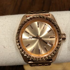 Diesel Kray Kray rose gold watch